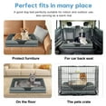 thumbnail image 6 of PayUSD Dog Beds for Large Medium Small Dogs Orthopedic Pet Bed Sofa Supportive Egg Crate Foam Animal Couch with Removable Washable Cover Non Skid Bottom S to XL, 6 of 8
