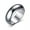 Silver, variant on Men's Ring Titanium Steel Geometric Ring Electroplated Finish Band Holiday Present Men Jewelry Gift for Him Father