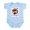 Sky Blue, variant on CafePress - Butterfly Colorado Infant Bodysuit - Baby Light Bodysuit, Size Newborn - 24 Months