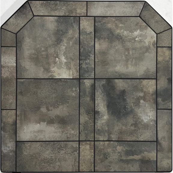 Dominus Heat Flat Wall Hearth Pad - Navajo Nero
