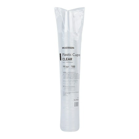 

Cypress Disposable Drinking Cup Clear Plastic 9 oz. 1500 Ct MCK100009