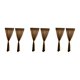 thumbnail image 5 of Cortina de cocina Matsuzay 2 paneles gasa transparente Café 200x270 cm, 5 of 6