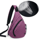 thumbnail image 3 of Mochila cruzada: mochila para llevar al hombro, mochila informal cruzada en el pecho y los laterales, 3 of 5