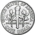 thumbnail image 2 of 1951 Roosevelt Dime BU, 2 of 2