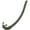 Green Silicone, variant on IST SN36 Flexible Foldable 100% Silicone Non-Purging Snorkel (Black)