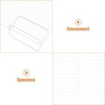 thumbnail image 3 of OULII White Metal Freezer Shelf Divider Refrigerator Organizer for Food Storage, 3 of 8