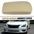 thumbnail image 2 of Coche Central Consola Cubierta Apoyabrazos Portavasos Soporte Almohadilla Beige, 2 of 8