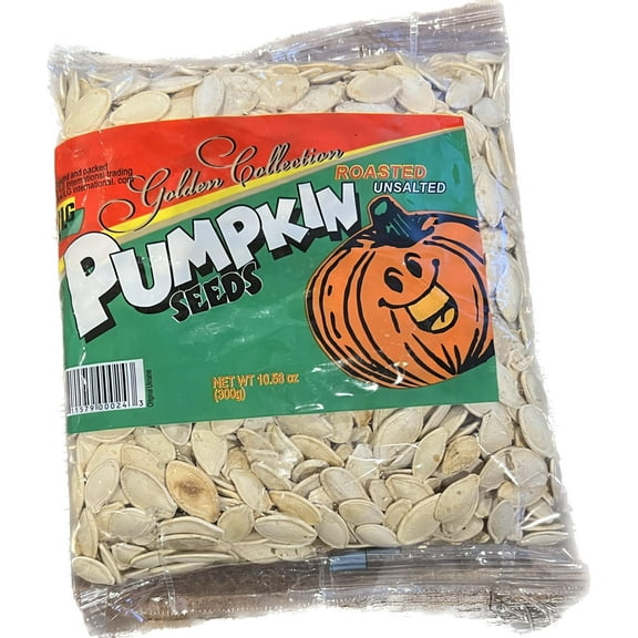 Golden Collection Unsalted Roasted Pumpkin Seeds 300gr