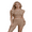 Khaki Color, variant on LYMAYTER 2 Piece Set for Women Fashion Crochet Vest Set Summer Slim Crop Top Shorts Outfits S-XL