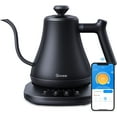 thumbnail image 1 of Smart Electric Kettle, WiFi Variable Temperature Gooseneck Pour Over Kettle and Tea Kettle, Alexa Control, 1200W Quick Heating, 100% Stainless Steel, 0.8L, Matte Black, 1 of 8
