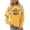 A-Yellow61, variant on XIAONU Stylish Women Floral Graphic Sweatshirt Gradient Print Pullover Top Soft Casual Wear Sweatshirts Blue