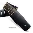 thumbnail image 4 of Sonducket Correa de guitarra, cinturones de sujeción, accesorio de instrumento de música profesional, cinturón de guitarras de cuero ajustable, piezas Accesorios para instrumentos musicales Sonducket OD027711-00, 4 of 6