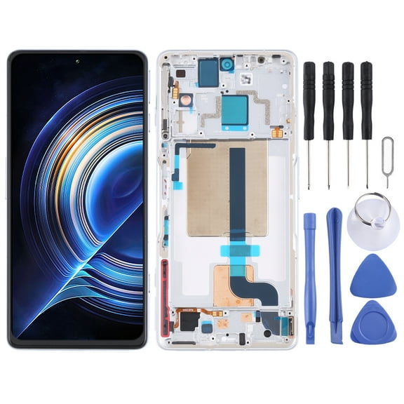 Cellphone Repair Parts  Original LCD Screen and Digitizer Full Assembly with Frame for Xiaomi Redmi K50 Gaming/Poco F4 GT