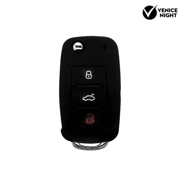 V.t - funda protectora de silicón para llave de coche para Golf Bora Jetta Polo Golf Skoda huangjie unisex