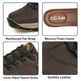 thumbnail image 5 of CC-Los Men's Hiking Shoes | Waterproof Work Shoes | Non-Slip & Comfortable Walking Size 7-13.5, 5 of 6