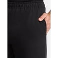 thumbnail image 4 of Athletic Works Men's and Big Men's Fleece Jogger Sweatpants, Sizes XS-5XL, 4 of 6