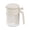 White, variant on Food Storage Containers Kitchen Glass PP with Spoon Holder Airtight Double Silicone Seal for Pantry Organization