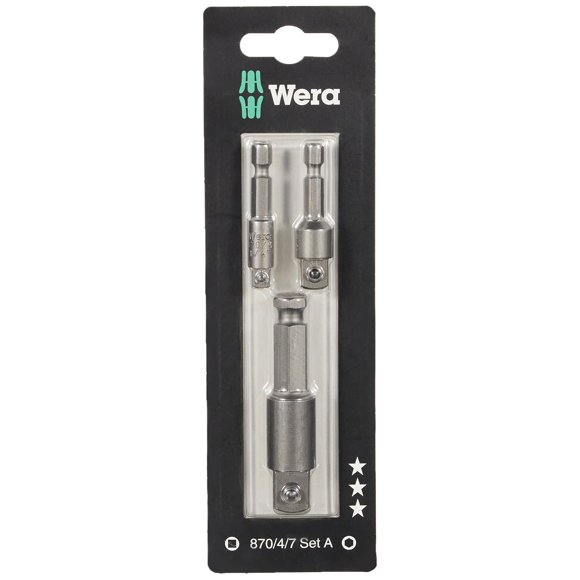 Juego de Adaptadores Wera 870/4/7 Set A