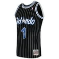 thumbnail image 2 of Men's Mitchell & Ness Tracy McGrady Black Orlando Magic Hardwood Classics Swingman Jersey, 2 of 5
