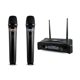 thumbnail image 1 of Sistema de micrófono vocal inalámbrico SKP Pro Audio UHF-300D, 1 of 7