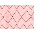 thumbnail image 1 of Ahgly Company Machine Washable Indoor Rectangle Solid Red Modern Area Rugs, 7' x 9', 1 of 4