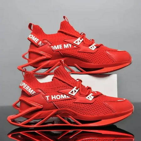 NAYUKA All-match Mens Blade Running Shoes Breathable Sneakers Jogging Shoes Fashion Antiskid Damping Sports Shoes Training Zapatillas