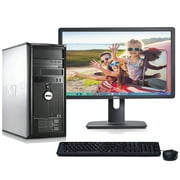 Dell Optiplex 780 Windows 10 Home Premium Desktop Pc Tower Core 2 Duo 3 0ghz Processor 8gb Ram 500gb Hard Drive Dvd Rw Wifi With A 19 Lcd Refurbished Computer Walmart Com Walmart Com