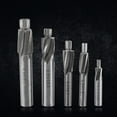 thumbnail image 3 of Countersink End Mill 5pcs, M3 M4 M5 M6 M8  Counter Bore Drill Bit Set Counterbore Drill Bit Cutter Slot Drill Bits CNC Router Engraving Carving Tool, for Copper Aluminum Steel, 3 of 8
