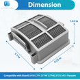 thumbnail image 3 of Filtros para aspiradoras verticales Bissell Pet Hair Eraser 39883 3418 3774F 3409 3774 3774G 3775 3415 3404 3402 PowerLifte, 3 of 6
