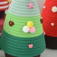 thumbnail image 6 of HmNPlay Christmas Storage Basket - Festive Tree Shaped Foldable Organizer, Cotton Rope Woven Basket for Toys Decor Home Storage | Holiday Gift for Kids & Family, 6 of 6