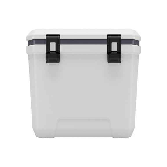 38 Quart Insulated Hard Cooler for Camping - Holds 54 Cans, Durable, Cup Holder