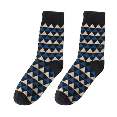 

Socks Couple Autumn Winter Stripe Stockings Black A