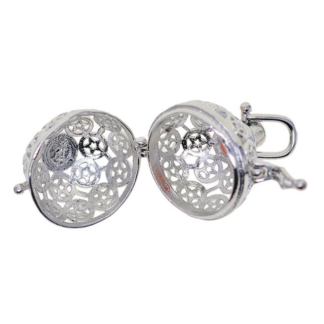 tredstone Beads Cage Charms Locket Pendant Settings for DIY Necklace Star