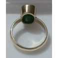 thumbnail image 3 of Maa Karni Natural Emerald Ring 925 Sterling Silver 22k Gold Plated Ring 5.50 Ct. AAA+ Quality Birthstone Astrology Emerald Oval Cut Handmade Ring for Unisex, 3 of 7