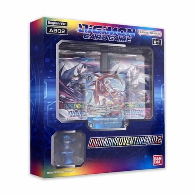 Bandai Digimon Card Game: Adventure Box 2 - 4 Packs, Promos