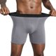 thumbnail image 3 of Fiudx Ropa Interior Masculina, Pantalones Cortos de Algodón Cómodos, Calzones Bóxer Transpirables, Cintura Elástica Ancha, Corte Bajo, Uso Diario Deportivo, Ideal para La Moda Masculina, Tela Suave a, 3 of 5