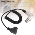 thumbnail image 4 of Cable De Alimentación De ángulo Recto XLR, Metal Codo D Toque A 4 Pines XLR Cable Para Videocámara DSLR, 4 of 7
