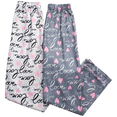 thumbnail image 6 of Sweet & Sassy Girls' Flannel Fleece Pajamas - 4 Piece Long Sleeve Button Down Shirt and Pants Sleepwear Pants Set (4-16), 6 of 7