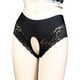 thumbnail image 1 of Puntoco Ropa interior breve para mujer Bragas de malla transparentes abiertas de encaje sexy de cintura alta para mujer, 1 of 5