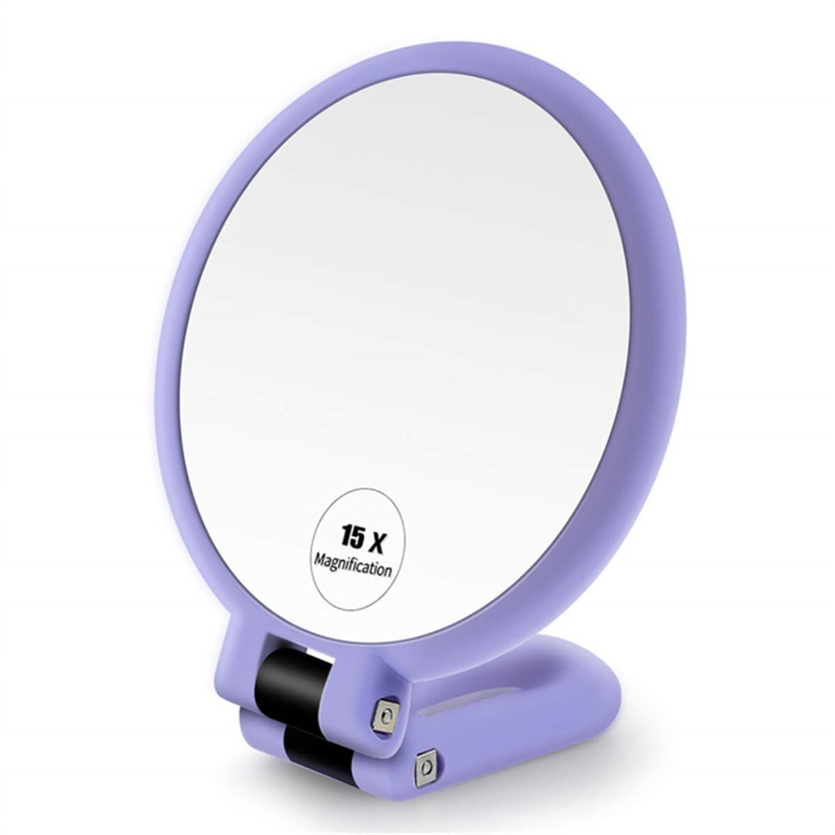 Magnifying Mirror, 15X Hand Mirror with Handle for Travel Magnifying