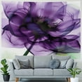 thumbnail image 4 of JEUXUS Purple Rose X-Ray Photograph Wall Decoration Tapestry Painting, 4 of 6