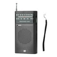 thumbnail image 1 of Radio AM FM Portable à Piles, Radio de Poche avec Antenne Télescopique, Lecteur pour Personnes Âgées, Maison, Marche, 1 of 9