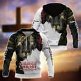 thumbnail image 3 of Sudadera con capucha con estampado 3D de Jesús cristiano bendiga a todos para hombres, sudaderas con capucha con gráfico de crucifijo, sudaderas con capucha para niños, sudadera con capucha genial de, 3 of 5