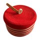 thumbnail image 2 of Cesta de almacenamiento de cuerda redonda con tapa tejida para decoración del hogar, vacía, multiusos Manzana, 2 of 5