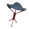 thumbnail image 4 of jinwen Tabouret de Camping Compact Petit Chaise Pliable pour Plage Barbecue Intérieur Extérieur Rouge Bleu Foncé, 4 of 9