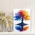thumbnail image 2 of Qisvanset Framed Canvas Wall Art, 12x16 Inch Colorful Psalm Watercolor Pastor Gift Print, 2 of 5