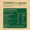 thumbnail image 3 of Vitamina B1 Tiamina VITALBOTANICS 200 capsulas 500mg, 3 of 6