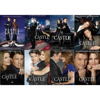 Castle TV Show: Complete Series DVD Box Set, Seasons 1-8 - Walmart.com