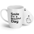 thumbnail image 1 of Taza de café Ednzion White Elephant Smile Beautiful Day 400 ml, 1 of 7