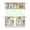 White, variant on Rod Pocket Kitchen Curtain Set 3-Piece, 27.5x36 Inch Valance & Tier Drapes, Polyester Pongee Cafe Curtains for Living Room, Bathroom, Farmhouse Rustic Country Window Treatments.